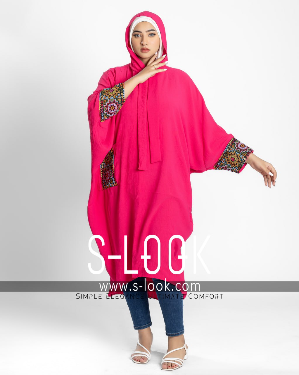 poncho with pocet