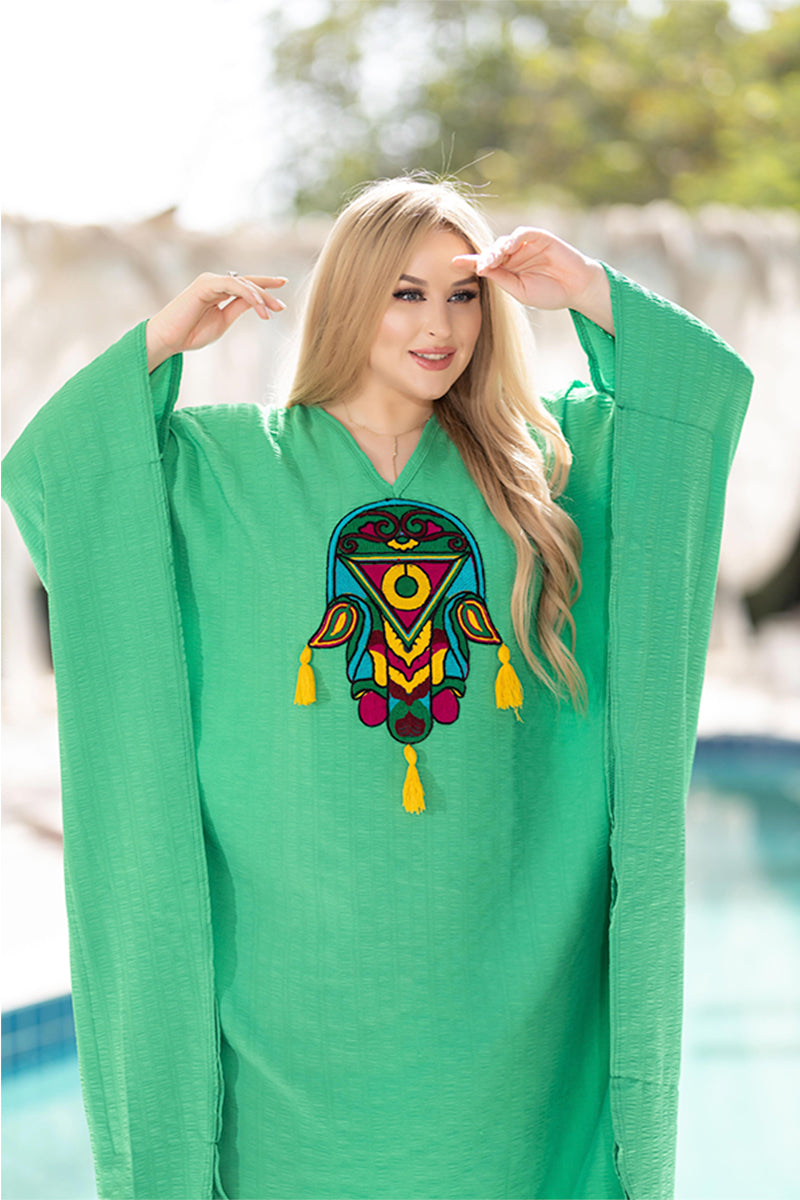 CY Dress with Oriental hand . HR