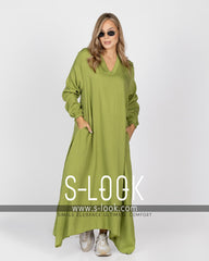 فستان كتان - Linen dress