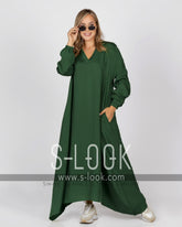فستان كتان - Linen dress