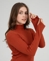 High Neck with finger
