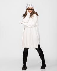 بيزك دريس - فستان شتوي فري سايز حتى 100 كيلو