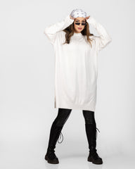 بيزك دريس - فستان شتوي فري سايز حتى 100 كيلو