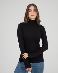 High Neck with finger