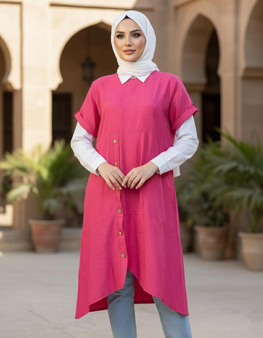 Mini Dress -ميني دريس كتان